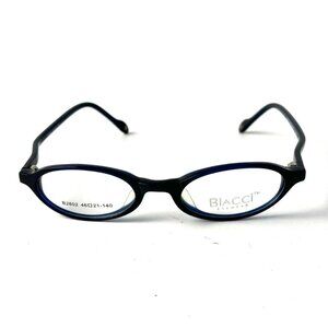 B2802  Blue Biacci unisex acetate bayoneta glasses